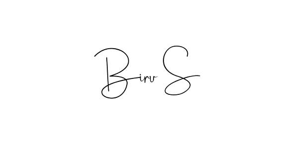 Make a short Biru S signature style. Manage your documents anywhere anytime using Andilay-7BmLP. Create and add eSignatures, submit forms, share and send files easily. Biru S signature style 4 images and pictures png