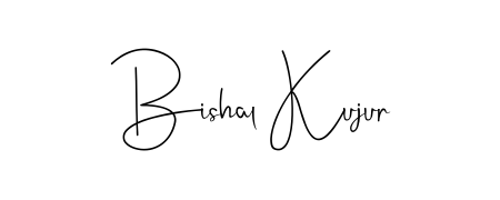 Design your own signature with our free online signature maker. With this signature software, you can create a handwritten (Andilay-7BmLP) signature for name Bishal Kujur. Bishal Kujur signature style 4 images and pictures png
