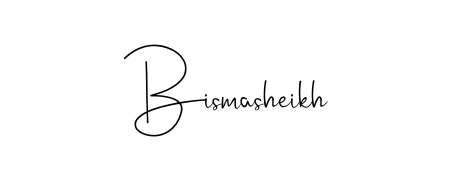 Practice writing Bismasheikh with the flow of Andilay-7BmLP lettering. A fantastic source of inspiration for developing your personal signature style. Bismasheikh signature style 4 images and pictures png