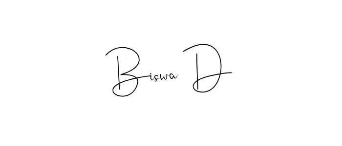 It looks lik you need a new signature style for name Biswa D. Design unique handwritten (Andilay-7BmLP) signature with our free signature maker in just a few clicks. Biswa D signature style 4 images and pictures png