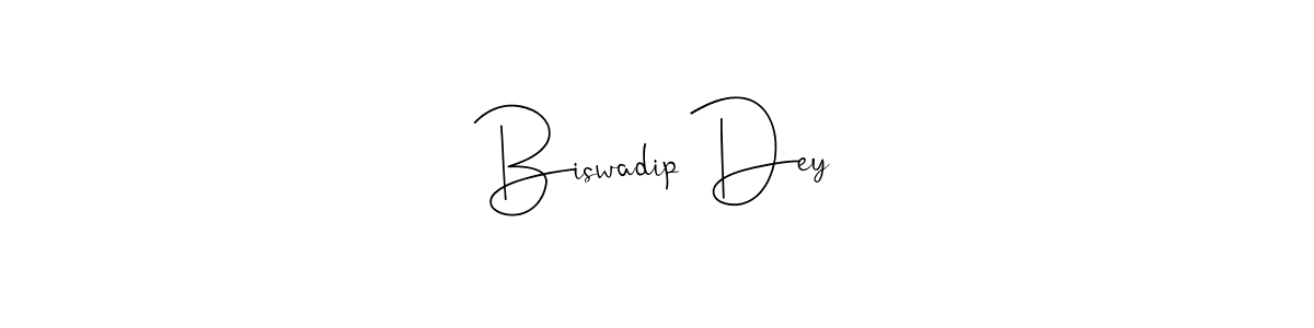 Make a beautiful signature design for name Biswadip Dey. With this signature (Andilay-7BmLP) style, you can create a handwritten signature for free. Biswadip Dey signature style 4 images and pictures png