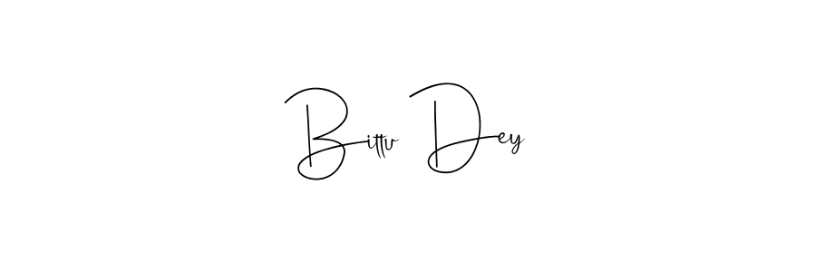 Use a signature maker to create a handwritten signature online. With this signature software, you can design (Andilay-7BmLP) your own signature for name Bittu Dey. Bittu Dey signature style 4 images and pictures png