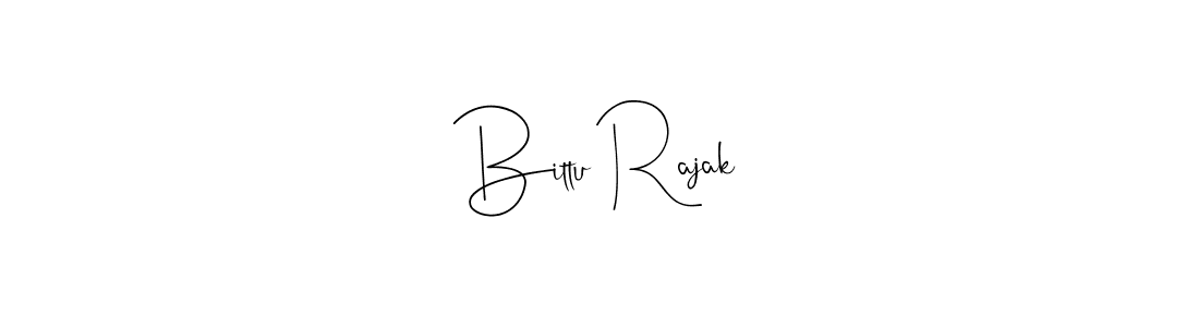 It looks lik you need a new signature style for name Bittu Rajak. Design unique handwritten (Andilay-7BmLP) signature with our free signature maker in just a few clicks. Bittu Rajak signature style 4 images and pictures png