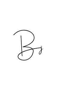 How to make Bj signature? Andilay-7BmLP is a professional autograph style. Create handwritten signature for Bj name. Bj signature style 4 images and pictures png