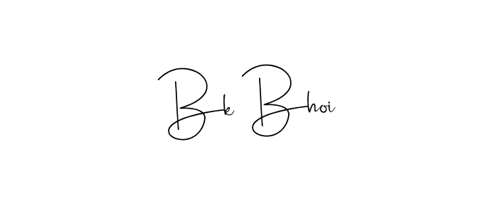 The best way (Andilay-7BmLP) to make a short signature is to pick only two or three words in your name. The name Bk Bhoi include a total of six letters. For converting this name. Bk Bhoi signature style 4 images and pictures png