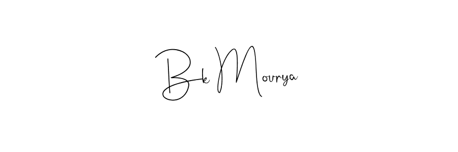 Similarly Andilay-7BmLP is the best handwritten signature design. Signature creator online .You can use it as an online autograph creator for name Bk Mourya. Bk Mourya signature style 4 images and pictures png