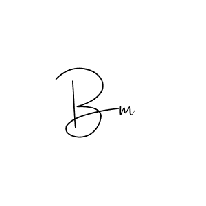 You can use this online signature creator to create a handwritten signature for the name Bm . This is the best online autograph maker. Bm  signature style 4 images and pictures png