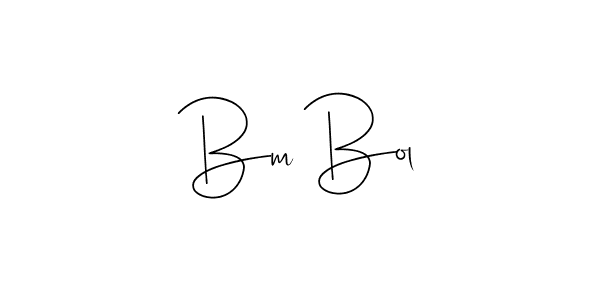 Best and Professional Signature Style for Bm Bol. Andilay-7BmLP Best Signature Style Collection. Bm Bol signature style 4 images and pictures png