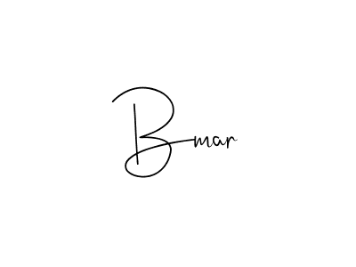 You should practise on your own different ways (Andilay-7BmLP) to write your name (Bmar) in signature. don't let someone else do it for you. Bmar signature style 4 images and pictures png
