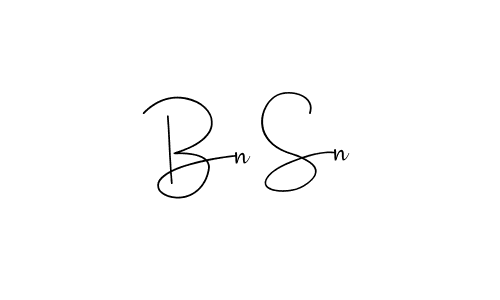 Best and Professional Signature Style for Bn Sn. Andilay-7BmLP Best Signature Style Collection. Bn Sn signature style 4 images and pictures png
