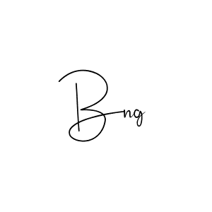 How to Draw Bng signature style? Andilay-7BmLP is a latest design signature styles for name Bng. Bng signature style 4 images and pictures png