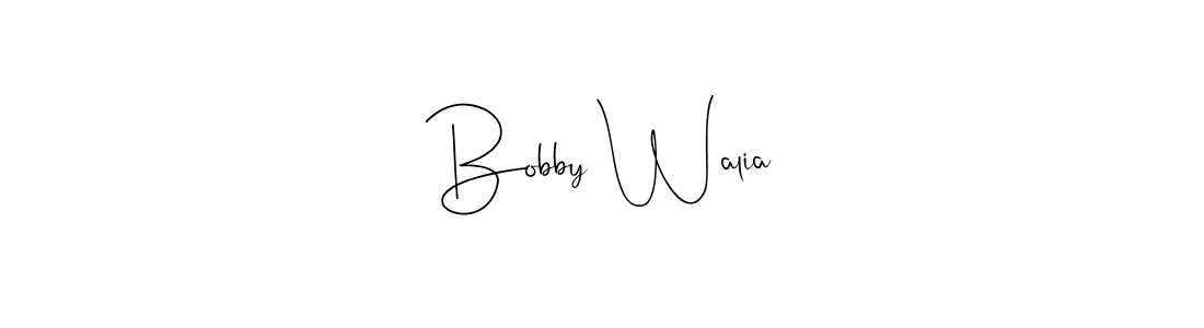 The best way (Andilay-7BmLP) to make a short signature is to pick only two or three words in your name. The name Bobby Walia include a total of six letters. For converting this name. Bobby Walia signature style 4 images and pictures png