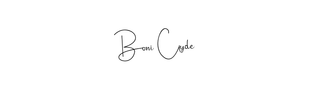 Here are the top 10 professional signature styles for the name Boni Clyde. These are the best autograph styles you can use for your name. Boni Clyde signature style 4 images and pictures png