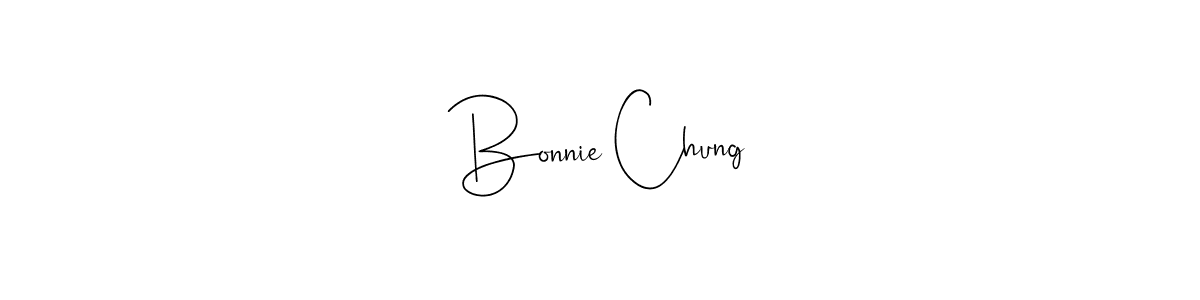 Also we have Bonnie Chung name is the best signature style. Create professional handwritten signature collection using Andilay-7BmLP autograph style. Bonnie Chung signature style 4 images and pictures png