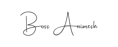 Stand out with a creative autograph for Boss Animesh. The Andilay-7BmLP styling blends modern aesthetics with classic signature flourishes. Boss Animesh signature style 4 images and pictures png