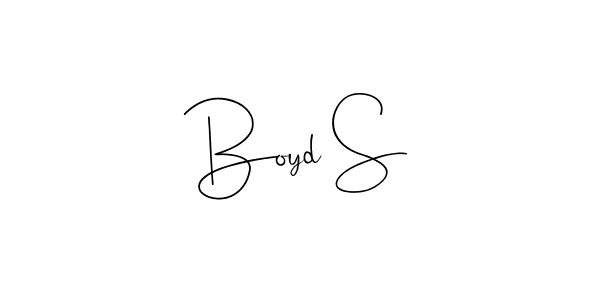 Best and Professional Signature Style for Boyd S. Andilay-7BmLP Best Signature Style Collection. Boyd S signature style 4 images and pictures png