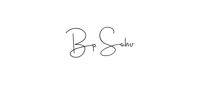 if you are searching for the best signature style for your name Bp Sahu. so please give up your signature search. here we have designed multiple signature styles  using Andilay-7BmLP. Bp Sahu signature style 4 images and pictures png