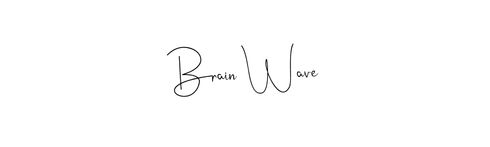 How to make Brain Wave name signature. Use Andilay-7BmLP style for creating short signs online. This is the latest handwritten sign. Brain Wave signature style 4 images and pictures png