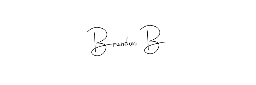 Make a beautiful signature design for name Brandon B. Use this online signature maker to create a handwritten signature for free. Brandon B signature style 4 images and pictures png