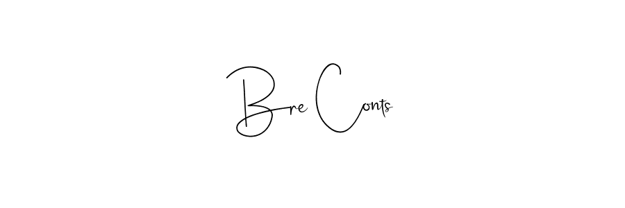 How to make Bre Conts signature? Andilay-7BmLP is a professional autograph style. Create handwritten signature for Bre Conts name. Bre Conts signature style 4 images and pictures png