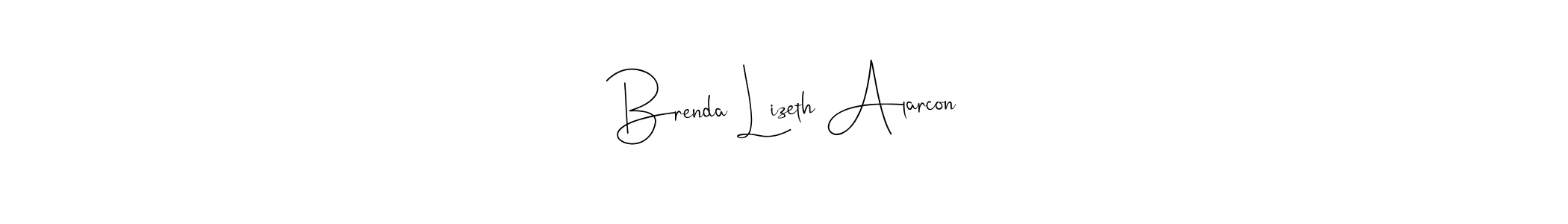 You should practise on your own different ways (Andilay-7BmLP) to write your name (Brenda Lizeth Alarcon) in signature. don't let someone else do it for you. Brenda Lizeth Alarcon signature style 4 images and pictures png