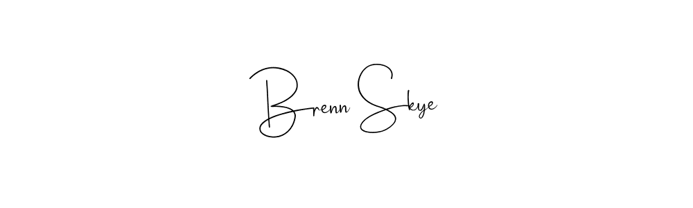 How to Draw Brenn Skye signature style? Andilay-7BmLP is a latest design signature styles for name Brenn Skye. Brenn Skye signature style 4 images and pictures png