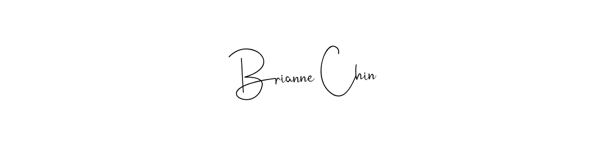 Andilay-7BmLP is a professional signature style that is perfect for those who want to add a touch of class to their signature. It is also a great choice for those who want to make their signature more unique. Get Brianne Chin name to fancy signature for free. Brianne Chin signature style 4 images and pictures png