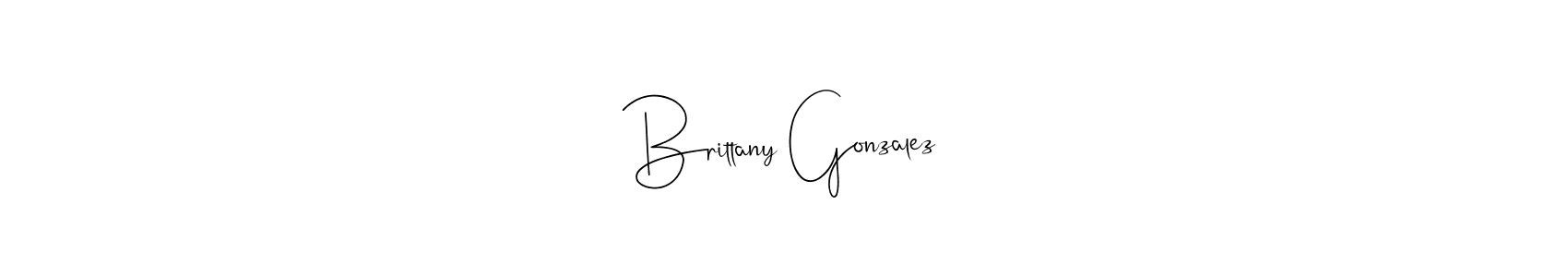 Use a signature maker to create a handwritten signature online. With this signature software, you can design (Andilay-7BmLP) your own signature for name Brittany Gonzalez. Brittany Gonzalez signature style 4 images and pictures png