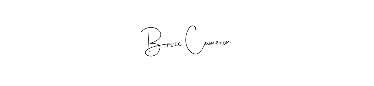 How to make Bruce Cameron signature? Andilay-7BmLP is a professional autograph style. Create handwritten signature for Bruce Cameron name. Bruce Cameron signature style 4 images and pictures png