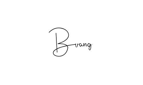 Create a beautiful signature design for name Buang. With this signature (Andilay-7BmLP) fonts, you can make a handwritten signature for free. Buang signature style 4 images and pictures png