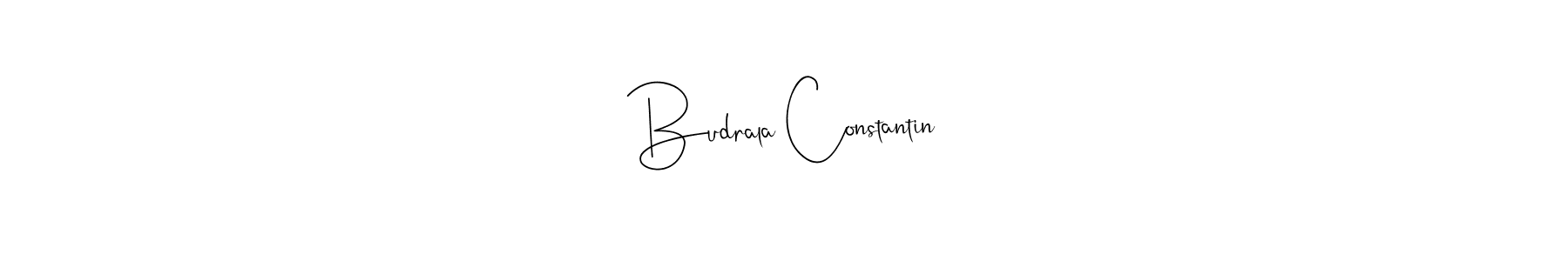 You should practise on your own different ways (Andilay-7BmLP) to write your name (Budrala Constantin) in signature. don't let someone else do it for you. Budrala Constantin signature style 4 images and pictures png