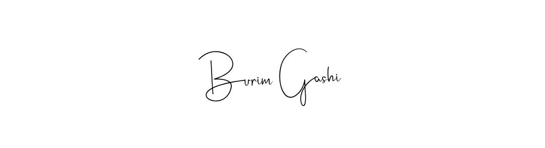 How to make Burim Gashi signature? Andilay-7BmLP is a professional autograph style. Create handwritten signature for Burim Gashi name. Burim Gashi signature style 4 images and pictures png