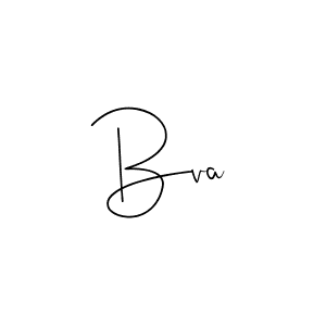 How to make Bva signature? Andilay-7BmLP is a professional autograph style. Create handwritten signature for Bva name. Bva signature style 4 images and pictures png