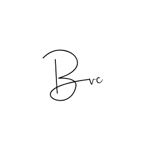 Create a beautiful signature design for name Bvc. With this signature (Andilay-7BmLP) fonts, you can make a handwritten signature for free. Bvc signature style 4 images and pictures png