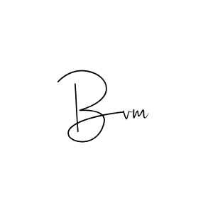 Bvm stylish signature style. Best Handwritten Sign (Andilay-7BmLP) for my name. Handwritten Signature Collection Ideas for my name Bvm. Bvm signature style 4 images and pictures png