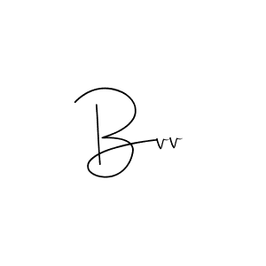 Create a beautiful signature design for name Bvv. With this signature (Andilay-7BmLP) fonts, you can make a handwritten signature for free. Bvv signature style 4 images and pictures png