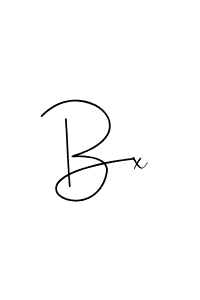 Create a beautiful signature design for name Bx. With this signature (Andilay-7BmLP) fonts, you can make a handwritten signature for free. Bx signature style 4 images and pictures png