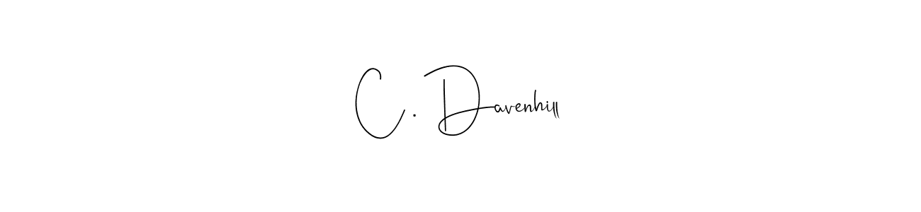 Here are the top 10 professional signature styles for the name C . Davenhill. These are the best autograph styles you can use for your name. C . Davenhill signature style 4 images and pictures png