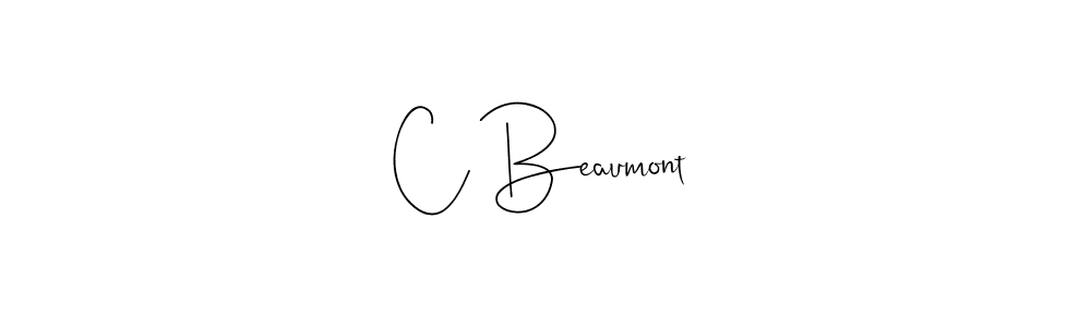 Also we have C Beaumont name is the best signature style. Create professional handwritten signature collection using Andilay-7BmLP autograph style. C Beaumont signature style 4 images and pictures png