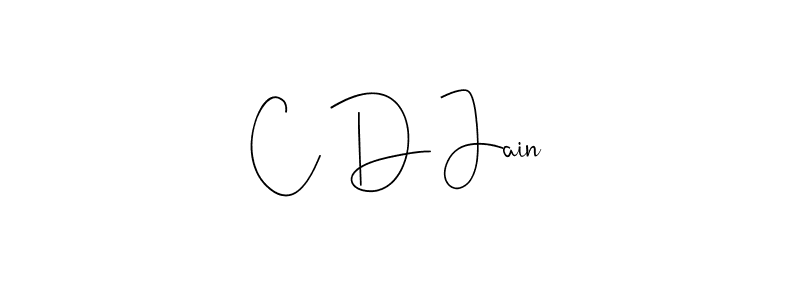 It looks lik you need a new signature style for name C D Jain. Design unique handwritten (Andilay-7BmLP) signature with our free signature maker in just a few clicks. C D Jain signature style 4 images and pictures png