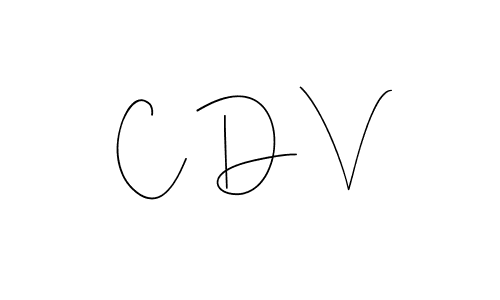 Also You can easily find your signature by using the search form. We will create C D V name handwritten signature images for you free of cost using Andilay-7BmLP sign style. C D V signature style 4 images and pictures png