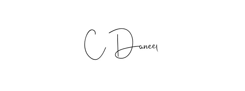 Once you've used our free online signature maker to create your best signature Andilay-7BmLP style, it's time to enjoy all of the benefits that C Daneel name signing documents. C Daneel signature style 4 images and pictures png