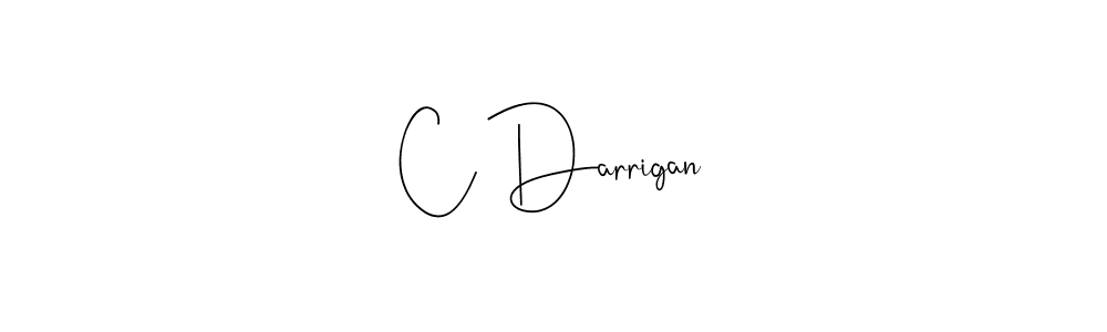 How to make C Darrigan signature? Andilay-7BmLP is a professional autograph style. Create handwritten signature for C Darrigan name. C Darrigan signature style 4 images and pictures png