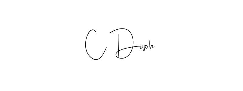 C Dillah stylish signature style. Best Handwritten Sign (Andilay-7BmLP) for my name. Handwritten Signature Collection Ideas for my name C Dillah. C Dillah signature style 4 images and pictures png