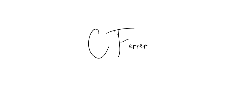 This is the best signature style for the C Ferrer name. Also you like these signature font (Andilay-7BmLP). Mix name signature. C Ferrer signature style 4 images and pictures png