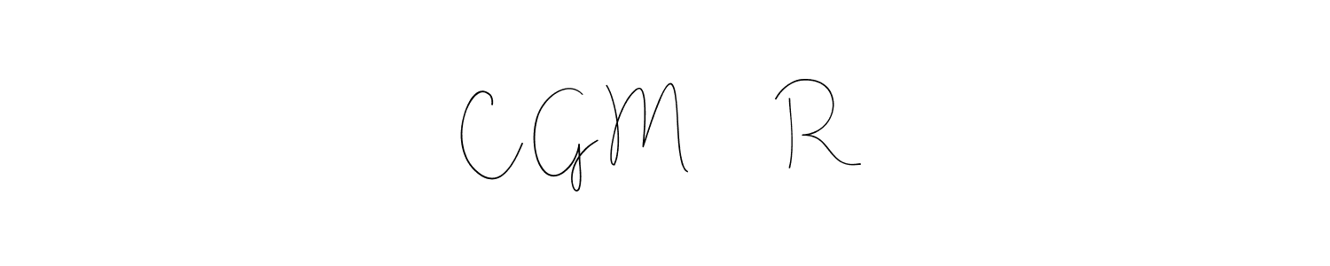 Once you've used our free online signature maker to create your best signature Andilay-7BmLP style, it's time to enjoy all of the benefits that C G M        R  name signing documents. C G M        R  signature style 4 images and pictures png