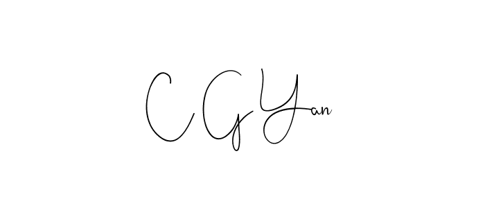 See photos of C G Yan official signature by Spectra . Check more albums & portfolios. Read reviews & check more about Andilay-7BmLP font. C G Yan signature style 4 images and pictures png