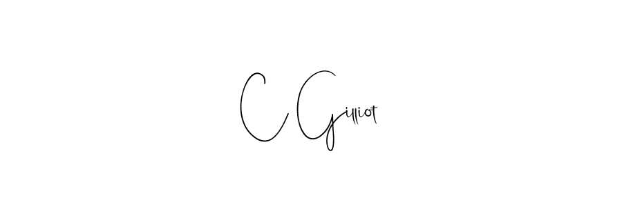 You can use this online signature creator to create a handwritten signature for the name C Gilliot. This is the best online autograph maker. C Gilliot signature style 4 images and pictures png
