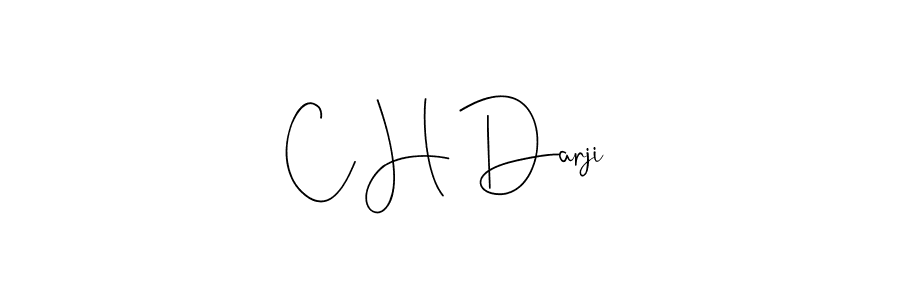 Use a signature maker to create a handwritten signature online. With this signature software, you can design (Andilay-7BmLP) your own signature for name C H Darji. C H Darji signature style 4 images and pictures png