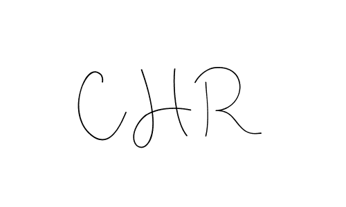 C H R stylish signature style. Best Handwritten Sign (Andilay-7BmLP) for my name. Handwritten Signature Collection Ideas for my name C H R. C H R signature style 4 images and pictures png